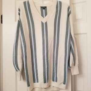 Wild Fable sweater with puff sleeves.